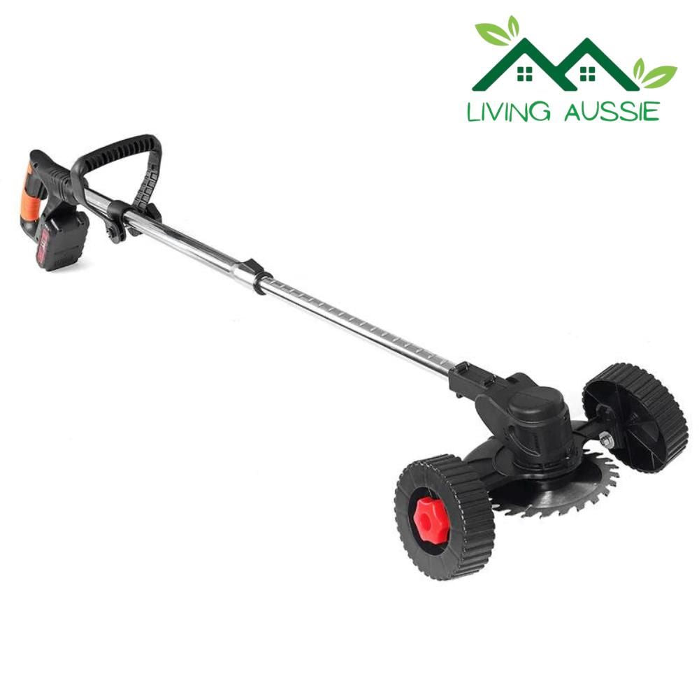 Electric Height Adjustable Weed Cutter + 2 FREE BATTERIES