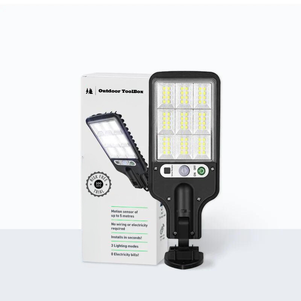 Revolutionary Solar-Powered LED Light with Motion Sensor Technology