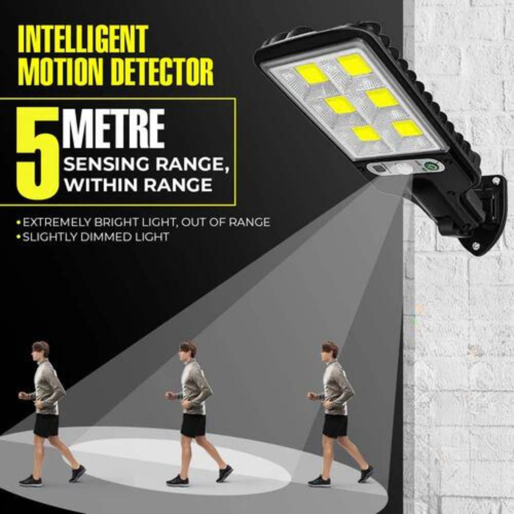 Revolutionary Solar-Powered LED Light with Motion Sensor Technology