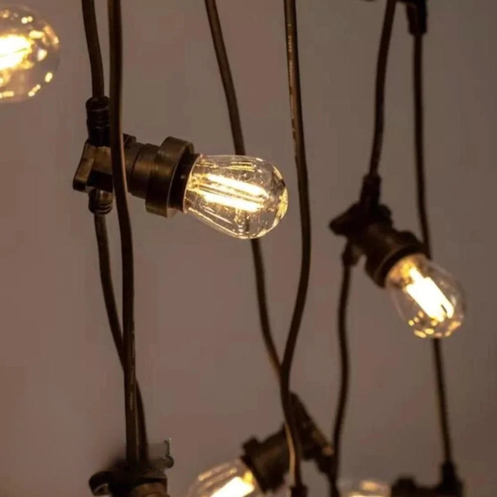 Solar LED Festoon Lights