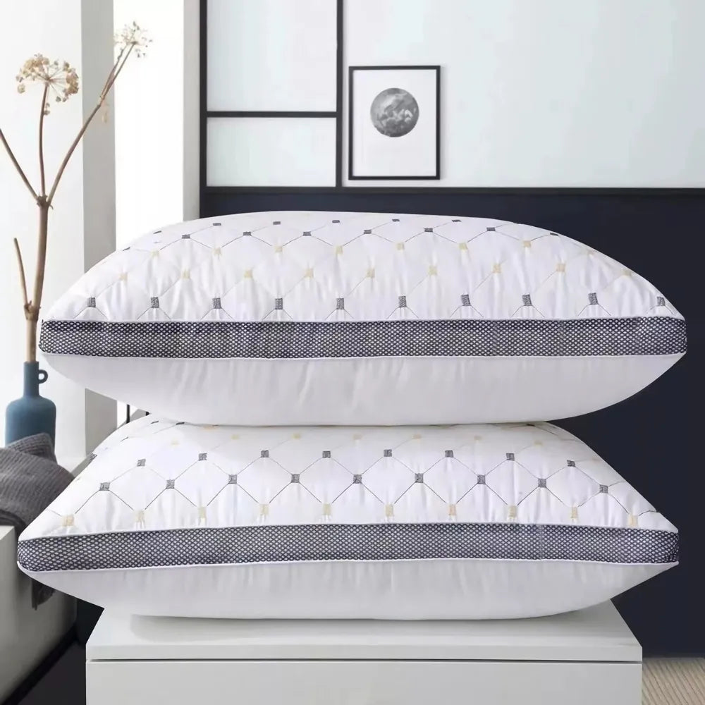 DreamHaven Luxury Hotel-Grade Pillow (Twin Pack)