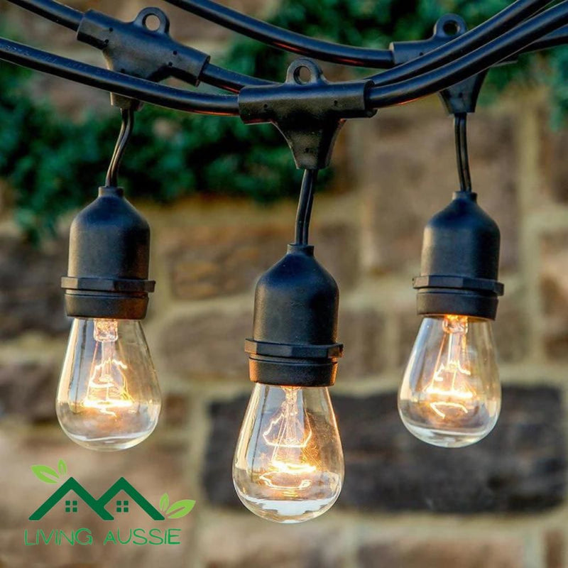 Solar LED Festoon Lights