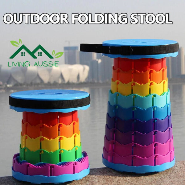 Portable Retractable Folding Stool