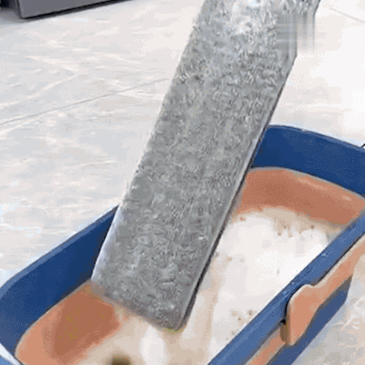 Magic Mop + Foldable Bucket | (5 FREE Microfibre Pads)