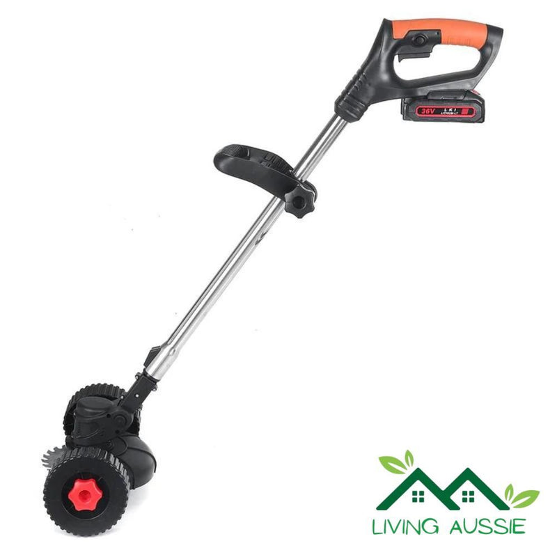Electric Height Adjustable Weed Cutter + 2 FREE BATTERIES