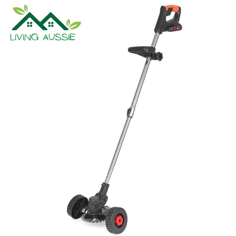 Electric Height Adjustable Weed Cutter + 2 FREE BATTERIES