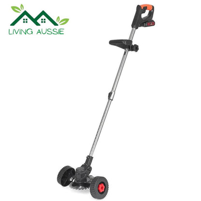 Electric Height Adjustable Weed Cutter + 2 FREE BATTERIES